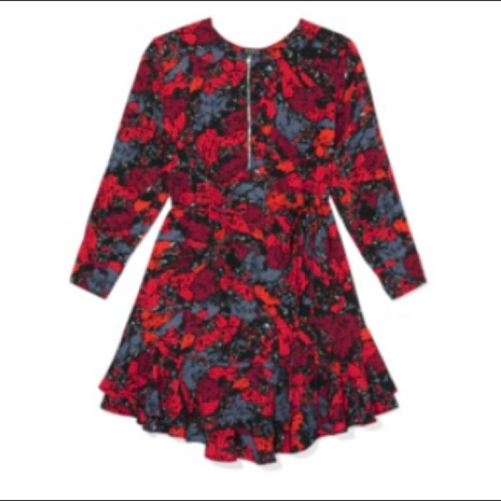 Beautiful red and black dress 4x